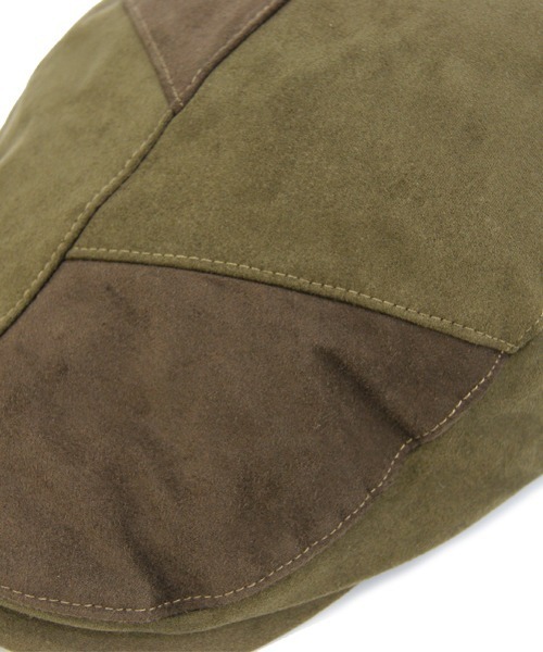 Ruben（ルーベン）の「FAUX SUEDE HUNTING/フェイク スエードハンチング（ハンチング/ベレー帽・メンズ・カーキ/ブラック/ブラウン/グレー・FREE）」の15枚目の写真