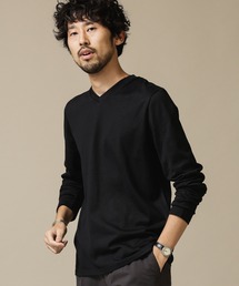 NANO universe（ナノユニバース）の「《汗染み防止》Anti Soaked ヘビーＶネック長袖（Tシャツ/カットソー・メンズ）」