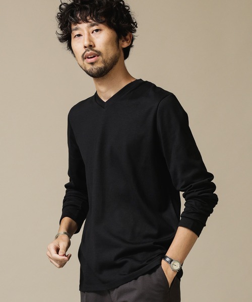汗染み防止 Anti Soaked ヘビーvネック長袖 Tシャツ カットソー Nano Universe ナノユニバース のファッション通販 Zozotown 汗染み防止 Anti Soaked ヘビーvネック長袖 Tシャツ カットソー Nano Universe ナノユニバース のファッション通販 Zozotown