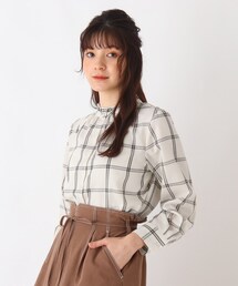 DRESKIP | 【藤本美貴さん着用商品】スタンドちびフリルブラウス(シャツ/ブラウス)