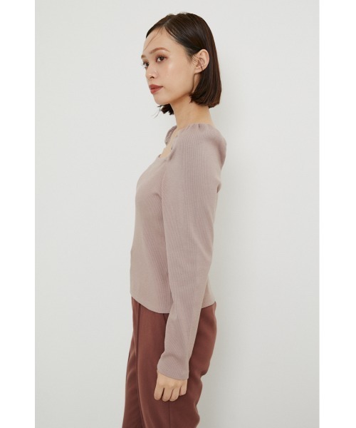 rienda - パフショルダーカット rienda | パフショルダーカットTOP（2） (Tシャツ・カットソー