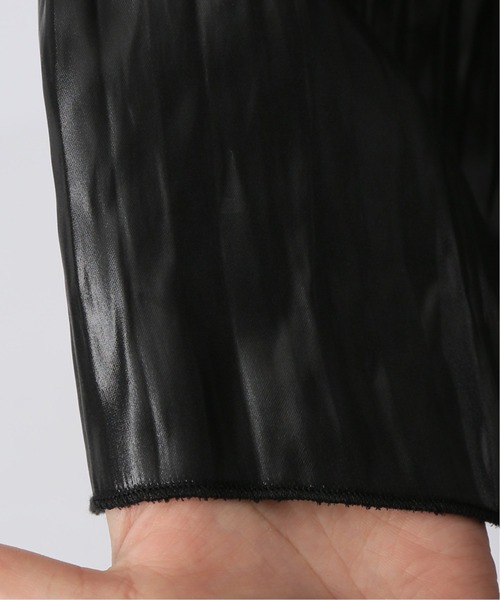 Simplicite（サンプリシテ）の「レザーライクプリーツスカート◆（スカート・レディース・ベージュ/ブラック・FREE）」の12枚目の写真