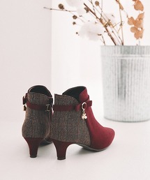 JELLY BEANS | 2wayパールビジューリボンショートブーツ(214-40212)JELLY BEANS(ジェリービーンズ)(ブーツ)