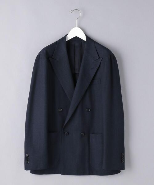 UNITED ARROWS（ユナイテッドアローズ）の「＜UNITED ARROWS＞ ツイル ダブル 4ボタン ジャケット R-MODEL（テーラードジャケット・メンズ・ネイビー・44/46/48/54/52/50/42）」の16枚目の写真
