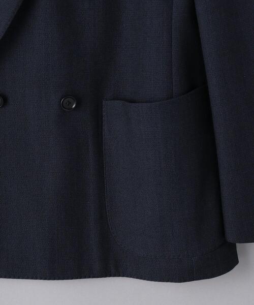 UNITED ARROWS（ユナイテッドアローズ）の「＜UNITED ARROWS＞ ツイル ダブル 4ボタン ジャケット R-MODEL（テーラードジャケット・メンズ・ネイビー・44/46/48/54/52/50/42）」の20枚目の写真