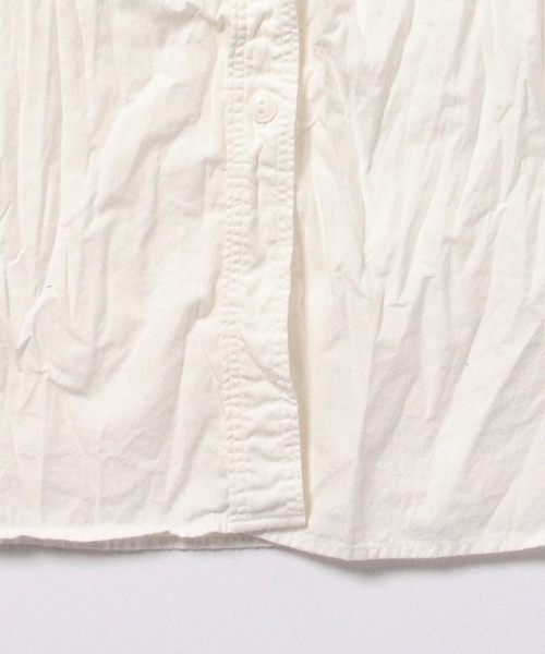 orSlow（オアスロウ）の「Πorslow×BEAMS BOY / ロング ワーク シャツ（シャツ/ブラウス・レディース・ホワイト/ブルー・ONE SIZE）」の18枚目の写真