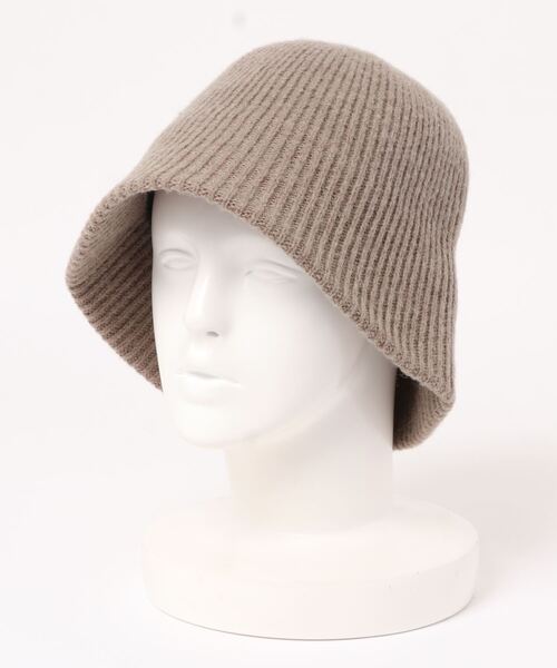 ALAND（エーランド）の「【UNISEX】3.3Field Trip／WOOL BUCKET HAT  2237465（ハット・レディース・ブラック/ベージュ/ブラウン・FREE）」の3枚目の写真