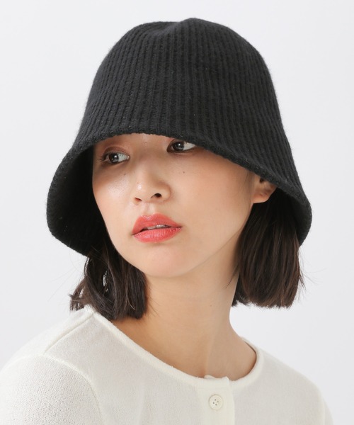 ALAND（エーランド）の「【UNISEX】3.3Field Trip／WOOL BUCKET HAT  2237465（ハット・レディース・ブラック/ベージュ/ブラウン・FREE）」の2枚目の写真