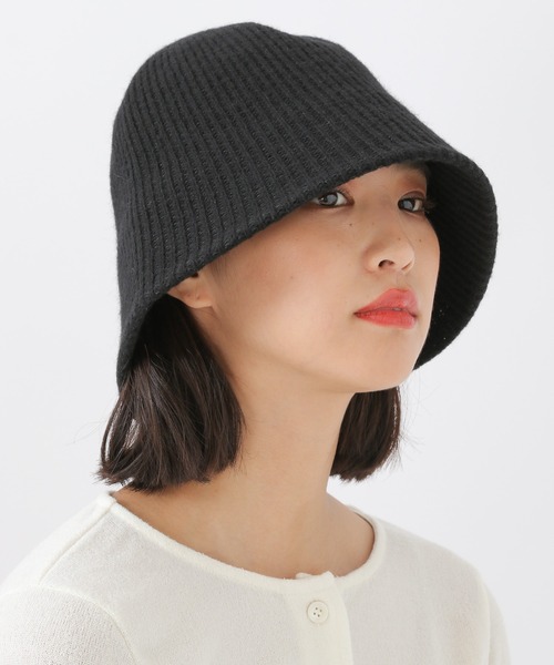 ALAND（エーランド）の「【UNISEX】3.3Field Trip／WOOL BUCKET HAT  2237465（ハット・レディース・ブラック/ベージュ/ブラウン・FREE）」の4枚目の写真