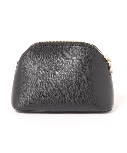 AZUL by moussy（アズールバイマウジー）の「ROUND POUCH/ラウンドポーチ（ポーチ・レディース・ホワイト系その他/ブラック/ベージュ系その他・FREE）」の5枚目の写真