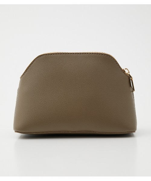 AZUL by moussy（アズールバイマウジー）の「ROUND POUCH/ラウンドポーチ（ポーチ・レディース・ホワイト系その他/ブラック/ベージュ系その他・FREE）」の17枚目の写真