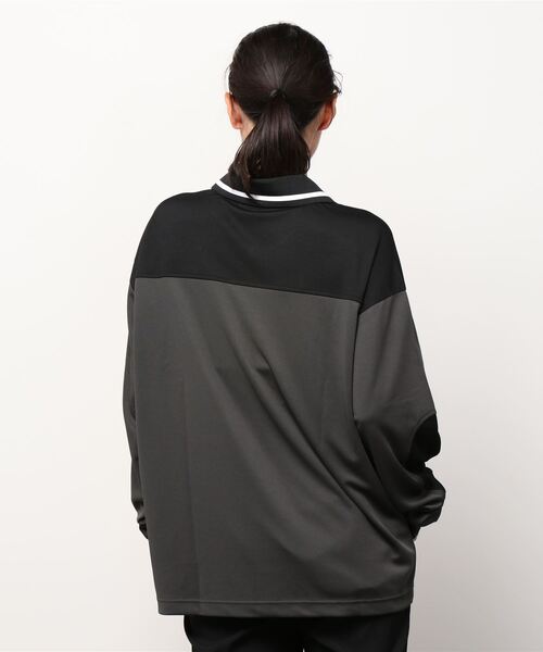 X-girl（エックスガール）の「X-girl × F.C.Real Bristol GAME SHIRTS（シャツ/ブラウス・レディース・ブラック/オレンジ・MEDIUM/SMALL）」の19枚目の写真