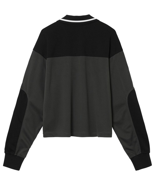 X-girl（エックスガール）の「X-girl × F.C.Real Bristol GAME SHIRTS（シャツ/ブラウス・レディース・ブラック/オレンジ・MEDIUM/SMALL）」の6枚目の写真