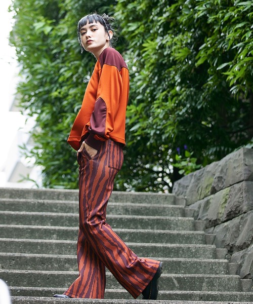 X-girl（エックスガール）の「X-girl × F.C.Real Bristol GAME SHIRTS（シャツ/ブラウス・レディース・ブラック/オレンジ・MEDIUM/SMALL）」の16枚目の写真