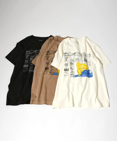 Johnbull（ジョンブル）の「【GOOD ROCK SPEED×JOHNBULL】ショートスリーブTシャツ(CARNAVAL)（Tシャツ/カットソー・メンズ・ホワイト/チャコールグレー/ベージュ・SMALL/MEDIUM/LARGE/X-LARGE）」の16枚目の写真