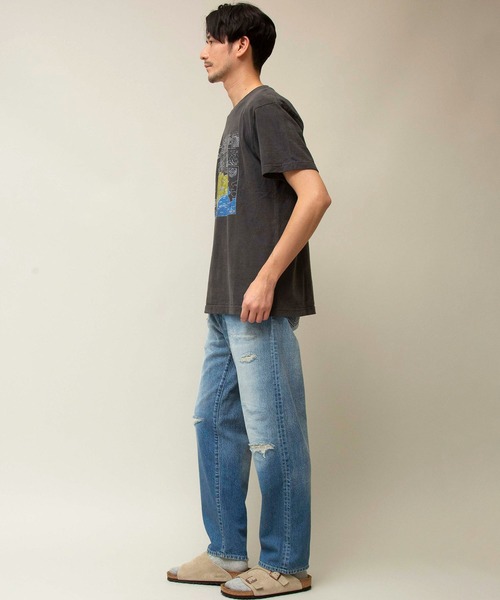 Johnbull（ジョンブル）の「【GOOD ROCK SPEED×JOHNBULL】ショートスリーブTシャツ(CARNAVAL)（Tシャツ/カットソー・メンズ・ホワイト/チャコールグレー/ベージュ・SMALL/MEDIUM/LARGE/X-LARGE）」の11枚目の写真