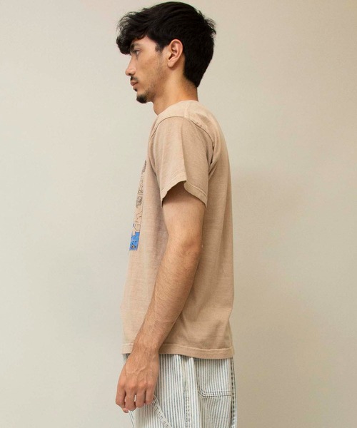 Johnbull（ジョンブル）の「【GOOD ROCK SPEED×JOHNBULL】ショートスリーブTシャツ(CARNAVAL)（Tシャツ/カットソー・メンズ・ホワイト/チャコールグレー/ベージュ・SMALL/MEDIUM/LARGE/X-LARGE）」の13枚目の写真