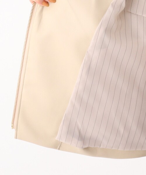 index（インデックス）の「◆シンセティックレザージャケット【WEB限定サイズ】（ライダースジャケット・レディース・ブラック/ナチュラル/チャコールグレー・36/38/40/42）」の16枚目の写真