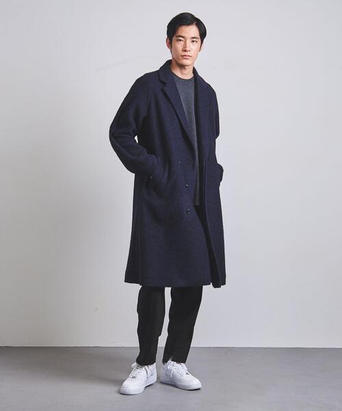 EN ROUTE(アンルート)の「<EN ROUTE(アンルート)> ポリエステル/ウール ジャージー ガウンコート(その他アウター・メンズ・ネイビー・3/2/1)」の3枚目の写真