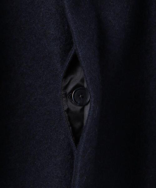EN ROUTE(アンルート)の「<EN ROUTE(アンルート)> ポリエステル/ウール ジャージー ガウンコート(その他アウター・メンズ・ネイビー・3/2/1)」の11枚目の写真