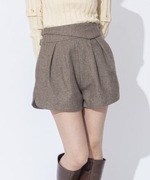 REDYAZEL | サイドダブルバックルショートパンツ(その他パンツ)