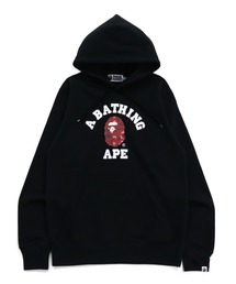 WEB限定/COLOR CAMO COLLEGE PULLOVER HOODIE M BAPEC