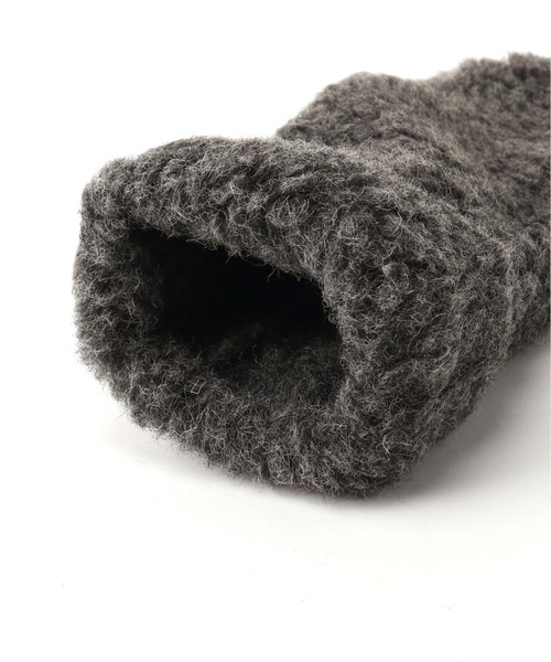 COLD BREAKER(コールドブレーカー)の「【COLD BREAKER/コールドブレイカー】freeze mittens wool pile(手袋・レディース・ホワイト/ライトグレー/その他・FREE)」の7枚目の写真