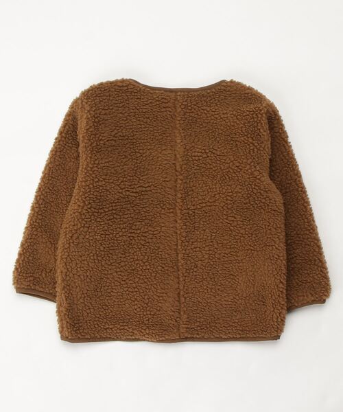 Champion(チャンピオン)の「【Champion/チャンピオン】キッズ キャンパス カーディガン(カーディガン/ボレロ・キッズ・ベージュ/アイボリー/ブラウン/オフホワイト・100/110/130/120/140)」の6枚目の写真