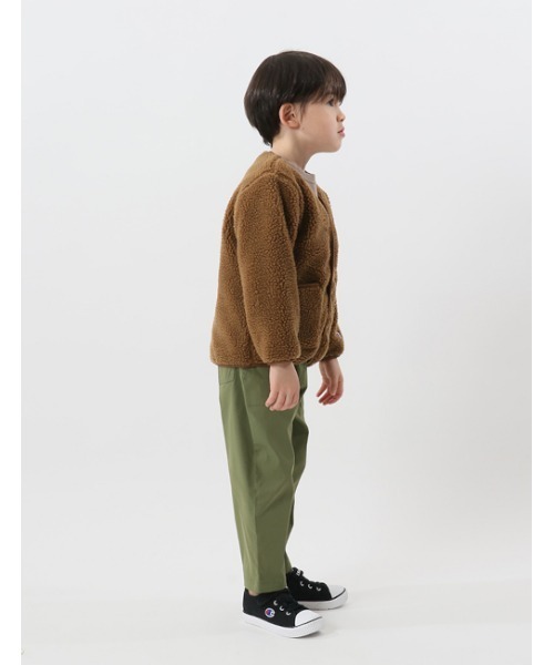 Champion(チャンピオン)の「【Champion/チャンピオン】キッズ キャンパス カーディガン(カーディガン/ボレロ・キッズ・ベージュ/アイボリー/ブラウン/オフホワイト・100/110/130/120/140)」の11枚目の写真