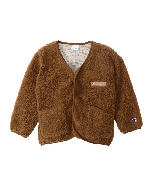 Champion(チャンピオン)の「【Champion/チャンピオン】キッズ キャンパス カーディガン(カーディガン/ボレロ・キッズ・ベージュ/アイボリー/ブラウン/オフホワイト・100/110/130/120/140)」の12枚目の写真