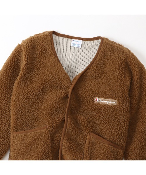 Champion(チャンピオン)の「【Champion/チャンピオン】キッズ キャンパス カーディガン(カーディガン/ボレロ・キッズ・ベージュ/アイボリー/ブラウン/オフホワイト・100/110/130/120/140)」の13枚目の写真