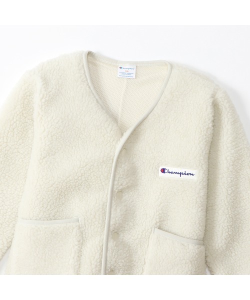 Champion(チャンピオン)の「【Champion/チャンピオン】キッズ キャンパス カーディガン(カーディガン/ボレロ・キッズ・ベージュ/アイボリー/ブラウン/オフホワイト・100/110/130/120/140)」の15枚目の写真