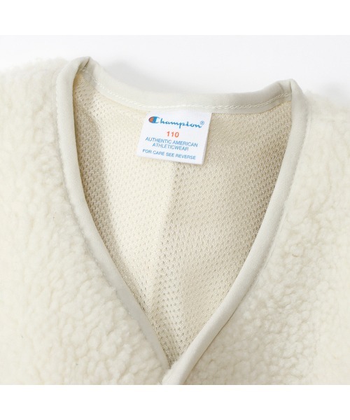 Champion(チャンピオン)の「【Champion/チャンピオン】キッズ キャンパス カーディガン(カーディガン/ボレロ・キッズ・ベージュ/アイボリー/ブラウン/オフホワイト・100/110/130/120/140)」の16枚目の写真