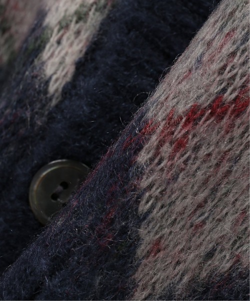 thisisneverthat(ディスイズネバーザット)の「【thisisneverthat / ディスイズネバーザット】ARGYLE CARDIGAN(カーディガン/ボレロ・メンズ・ブラック/ネイビー/ブラウン・MEDIUM)」の11枚目の写真