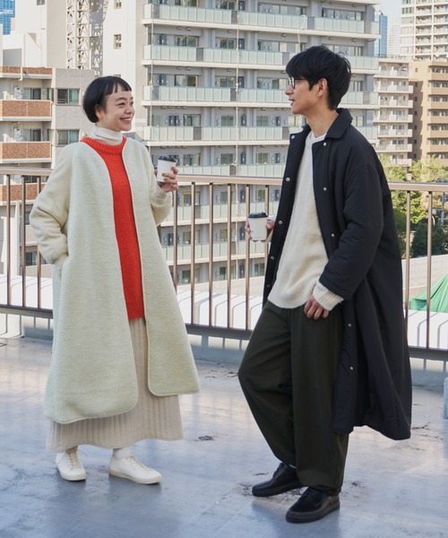 Libra Cue（リブラ キュー）の「ラグランスリーブボアコート（ノー