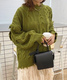 ダメージパッチワークニット【ZOZOTOWN限定アイテム】