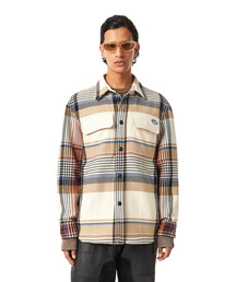 DIESEL | メンズ シャツ チェック オーバーシャツ(ブルゾン)
