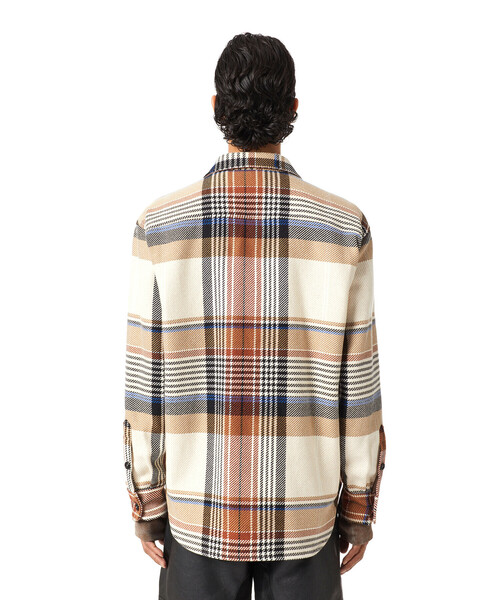 DIESEL（ディーゼル）の「メンズ シャツ チェック オーバーシャツ（ブルゾン・メンズ・その他1・LARGE/MEDIUM/SMALL/X-LARGE/X-SMALL/XX-LARGE）」の11枚目の写真