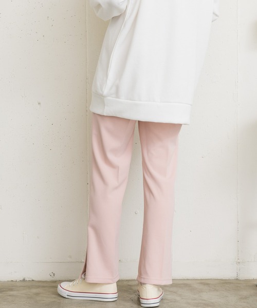 RETRO GIRL（レトロガール）の「セミフレアPT（スラックス・レディース・ライトブルー/ブラック/ダークグリーン/オフホワイト/オレンジ/ライトグリーン/ブルー/ライトピンク/パープル・FREE）」の17枚目の写真