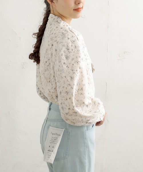 OLIVE des OLIVE（オリーブデオリーブ）の「ボウタイブラウス（シャツ/ブラウス・レディース・ホワイト/オフホワイト/アイボリー・FREE）」の17枚目の写真