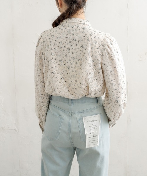 OLIVE des OLIVE（オリーブデオリーブ）の「ボウタイブラウス（シャツ/ブラウス・レディース・ホワイト/オフホワイト/アイボリー・FREE）」の18枚目の写真