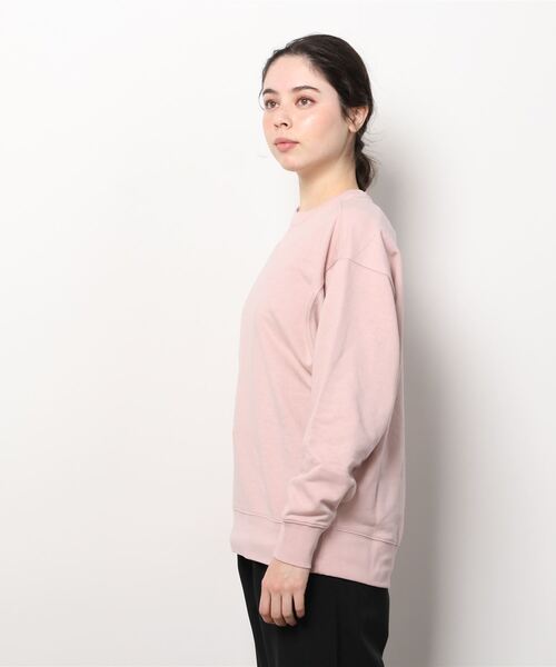 NIKE(ナイキ)の「【別注】ナイキ NIKE ナイキ DF ハイブリッド フリース L/S クルー 限定コラボ(スウェット・レディース・ベビーピンク/ブラック・XL/L/S/M)」の10枚目の写真