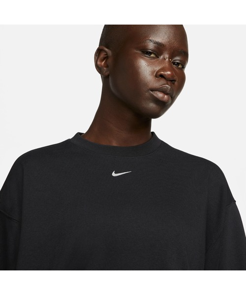 NIKE(ナイキ)の「【別注】ナイキ NIKE ナイキ DF ハイブリッド フリース L/S クルー 限定コラボ(スウェット・レディース・ベビーピンク/ブラック・XL/L/S/M)」の11枚目の写真