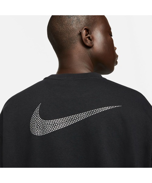 NIKE(ナイキ)の「【別注】ナイキ NIKE ナイキ DF ハイブリッド フリース L/S クルー 限定コラボ(スウェット・レディース・ベビーピンク/ブラック・XL/L/S/M)」の5枚目の写真