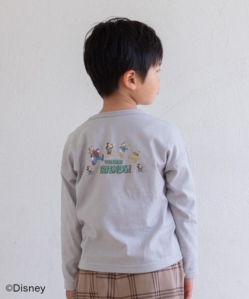 JAM & LINK(ジャムアンドリンク)の「【Disney/ディズニー】キャラクターロンT(Tシャツ/カットソー・キッズ・ベージュ系その他/オレンジ系/ホワイト系その他2/グレー系その他/グリーン系その他/ホワイト系その他3/ライトグレー/ホワイト系その他/ベージュ系その他2/ミント・110cm/100cm/130cm/90cm/120cm/80cm)」の4枚目の写真