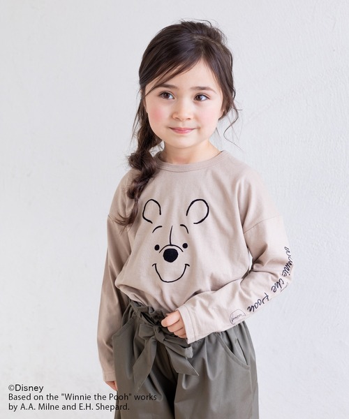 JAM & LINK(ジャムアンドリンク)の「【Disney/ディズニー】キャラクターロンT(Tシャツ/カットソー・キッズ・ベージュ系その他/オレンジ系/ホワイト系その他2/グレー系その他/グリーン系その他/ホワイト系その他3/ライトグレー/ホワイト系その他/ベージュ系その他2/ミント・110cm/100cm/130cm/90cm/120cm/80cm)」の7枚目の写真