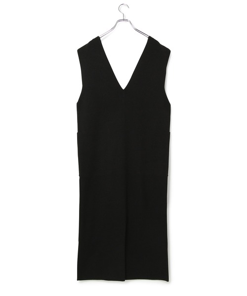 ADAM ET ROPE'（アダムエロペ）の「【2WAY】総針ジャンパースカート（ジャンパースカート・レディース・ブラック/ブラウン/ベージュ系その他・FREE）」の9枚目の写真