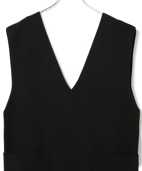 ADAM ET ROPE'（アダムエロペ）の「【2WAY】総針ジャンパースカート（ジャンパースカート・レディース・ブラック/ブラウン/ベージュ系その他・FREE）」の10枚目の写真