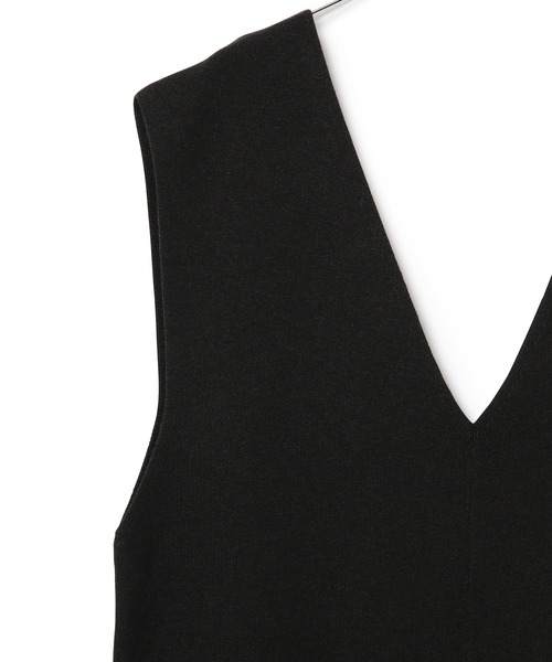 ADAM ET ROPE'（アダムエロペ）の「【2WAY】総針ジャンパースカート（ジャンパースカート・レディース・ブラック/ブラウン/ベージュ系その他・FREE）」の11枚目の写真