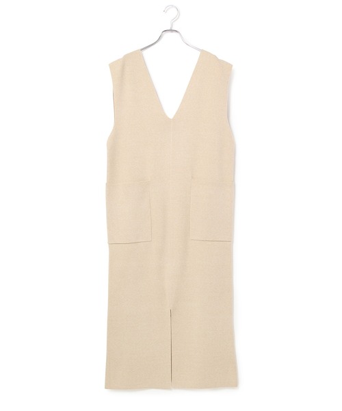 ADAM ET ROPE'（アダムエロペ）の「【2WAY】総針ジャンパースカート（ジャンパースカート・レディース・ブラック/ブラウン/ベージュ系その他・FREE）」の18枚目の写真